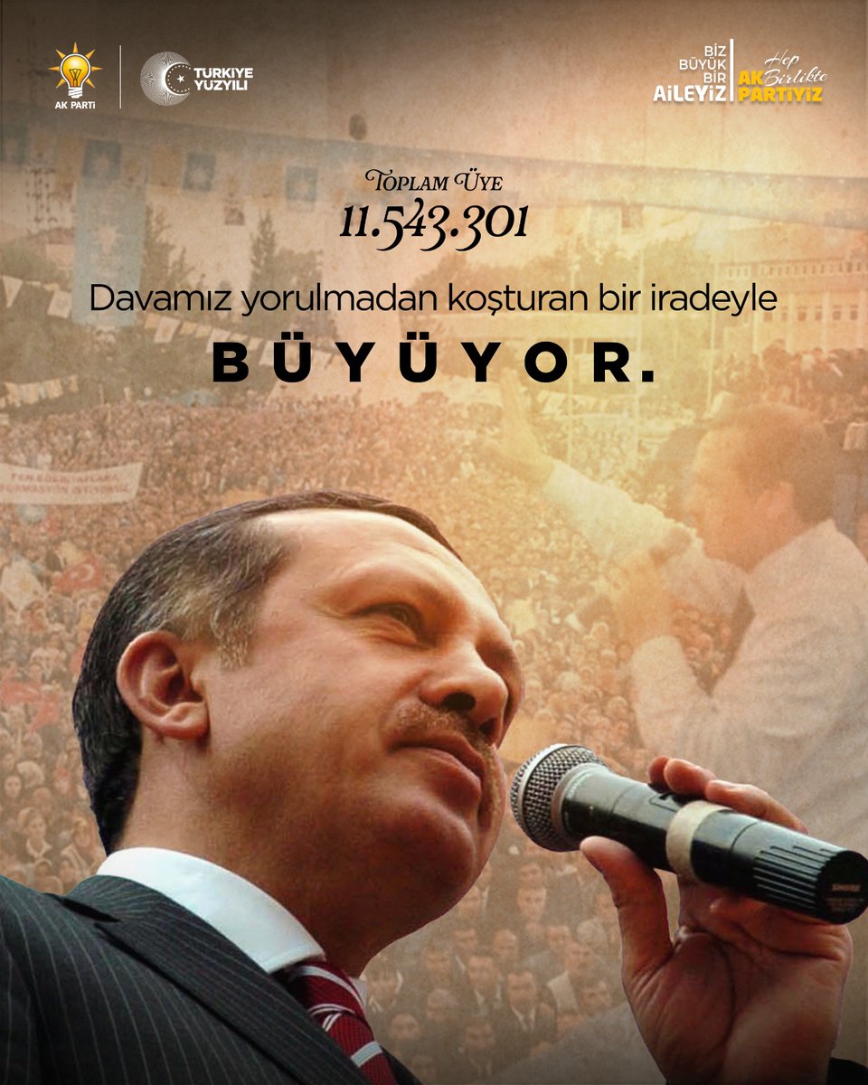 #BizBüyükBirAileyiz durmak yok yola devam