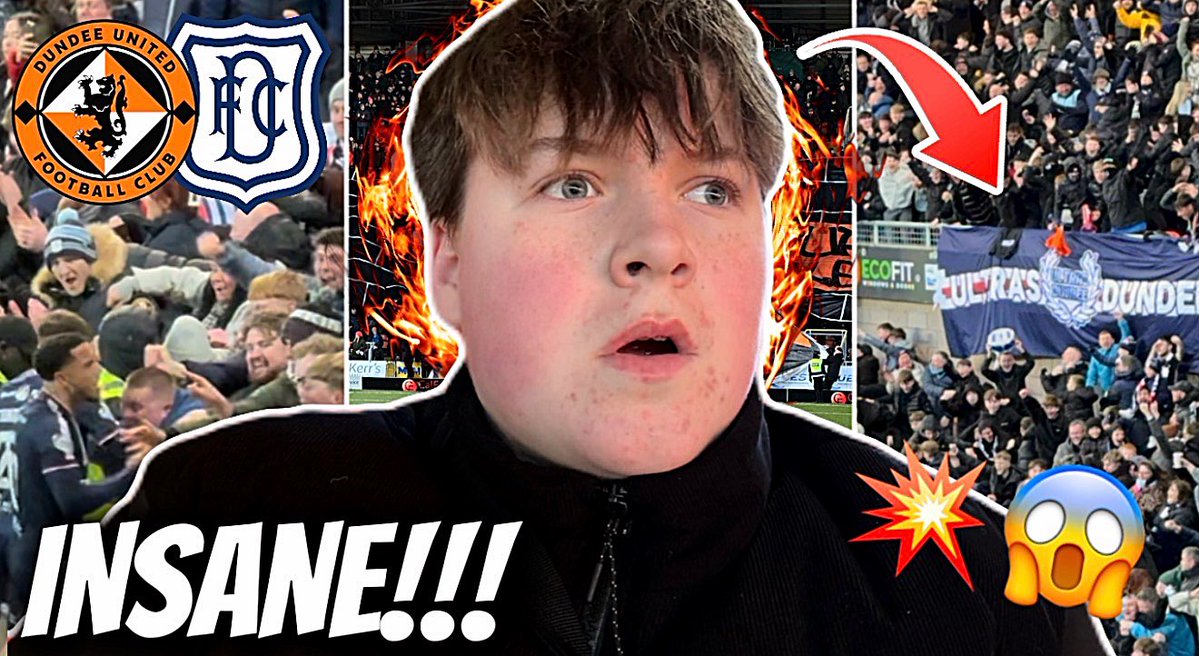 AaronJones_YT's tweet image. LIMBS, FIGHTS and Away end MADNESS as Dundee Make HISTORY in the Dundee Derby!!

This vlog is absolutely insane with so much carnage from start to finish, and I’m sure the Dundee fans will enjoy this one. Video now LIVE!!!

🔗👇

youtu.be/o7f3SsCUqrg?si…