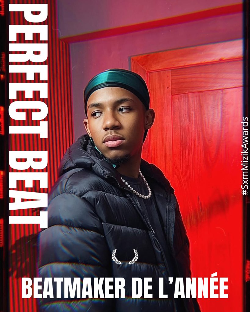 🏆 Perfect Beat — Beatmaker de l’Année.
Jeune producteur au brillant avenir, déjà derrière plusieurs hits marquants. De M Pa T Konn Si Se Ou à Ti Manmi et Tattoo, il s’impose comme l’un des faiseurs de sons les plus prometteurs de sa génération.
#SxmMizikAwards2025