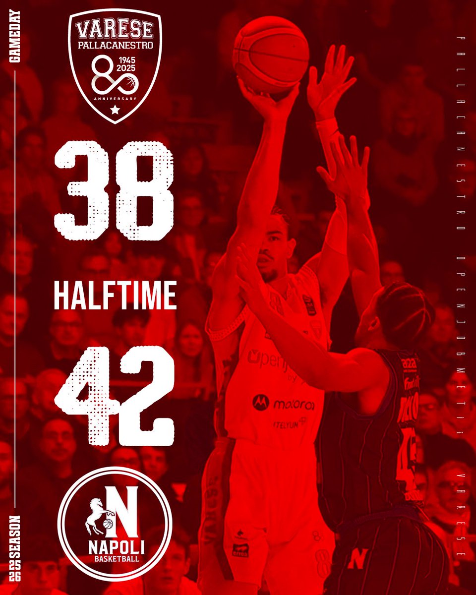 PallVarese's tweet image. Dopo 20’ di gioco, Napoli è avanti di 4️⃣ lunghezze.
Forza ragazzi ‼️

#VarNap #NoiSiamoVarese