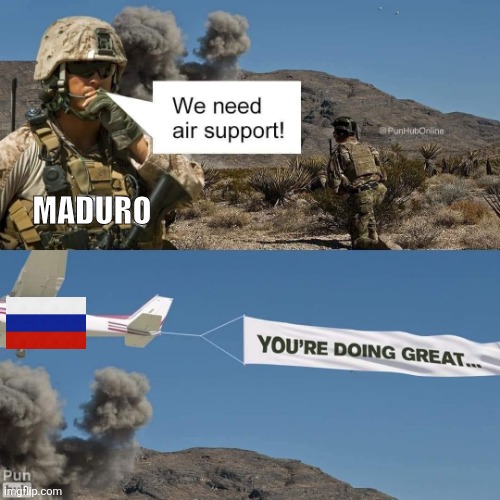 Somewhere in Venezuela a few hours ago: