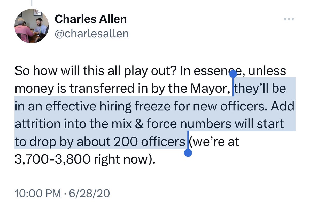 Question for @charlesallen. Why did you delete these tweets? We thought  your proudest accomplishment was destroying the MPD.