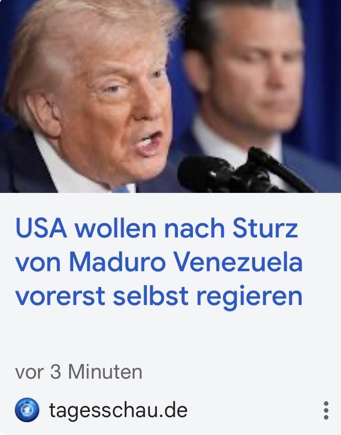 NicoleGohlke's tweet image. Ein US-Präsident spricht offen davon, Venezuela „zu regieren“, um Öl zu fördern.
Das ist Kolonialismus im 21. Jahrhundert.
Es ging nie um Demokratie.
Es geht um Rohstoffe, Einfluss und Profit.
Wer das relativiert, macht sich mitschuldig.