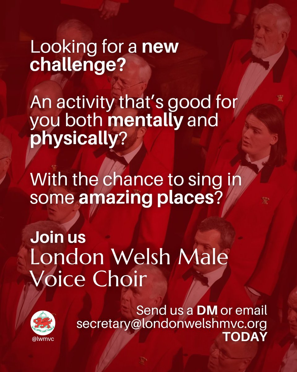 London Welsh Male Voice Choir tweet media