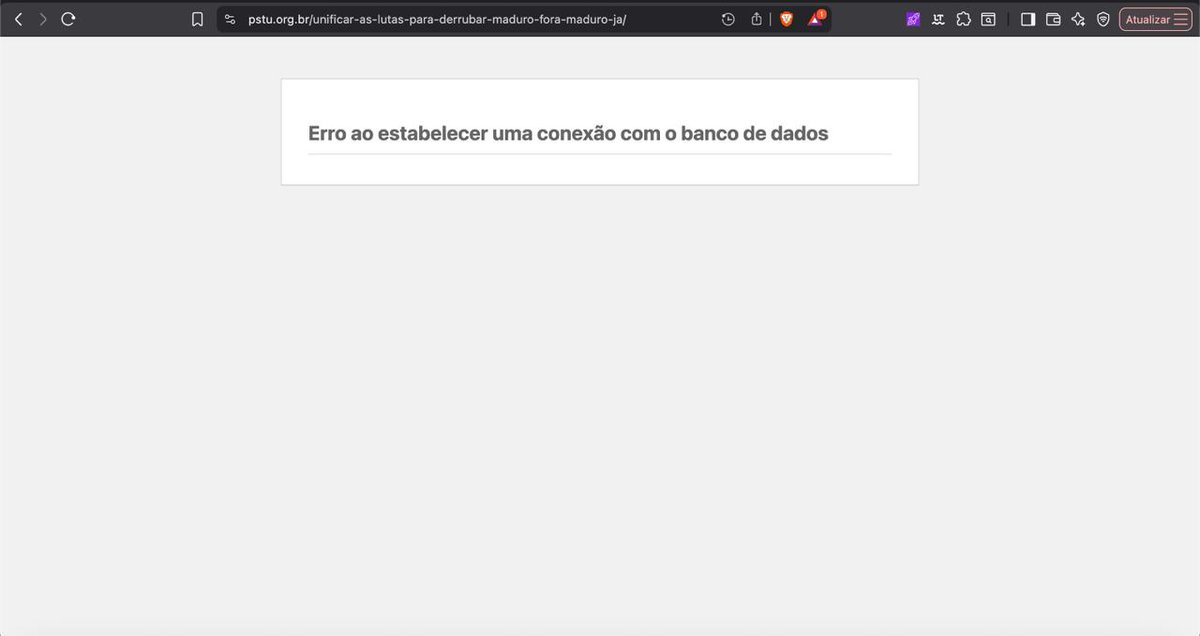 Calloshccp's tweet image. O PSTU é um partido tão patético, que hoje, com o sequestro do Maduro pelos EUA, eles correram e derrubaram todas as matérias do site deles que falavam sobre a venezuela e pediam pela derrubada do governo Maduro. Que Fera!