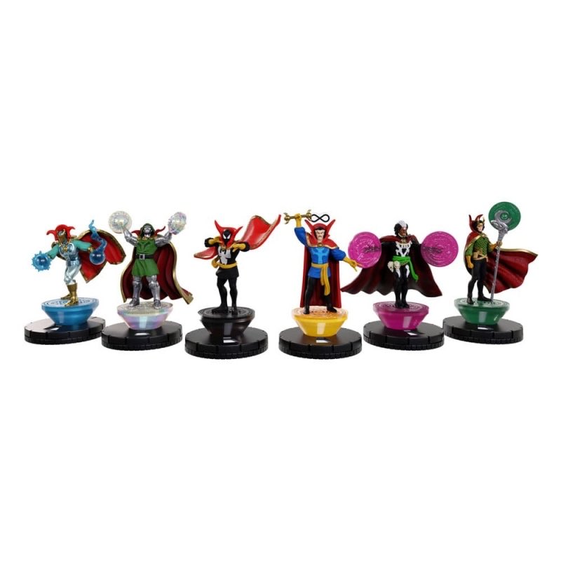 samuhalin's tweet image. El otro día descubrí HeroClix, y la colección que anunció sobre "Strange Tales".
Contando con Dr.Doom Supremo, Loki, Simbiote y Brother Voodoo.
Alguien ha jugado a este juego? Lo recomendarías?