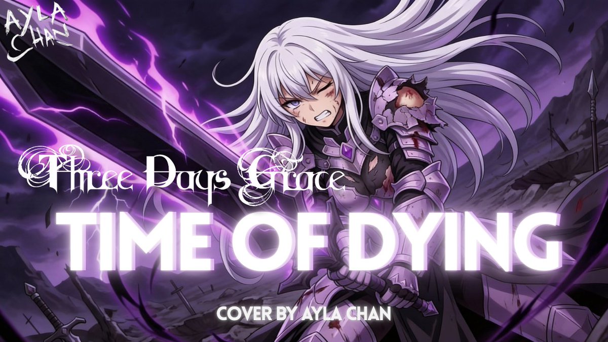 I will not die, I'll wait here for you
I feel alive, when you're beside me
I will not die, I'll wait here for you
In my time of dying ♫
🎬youtube.com/watch?v=qPQ-8w…

#AylaChan #TimeOfDying #ThreeDaysGrace