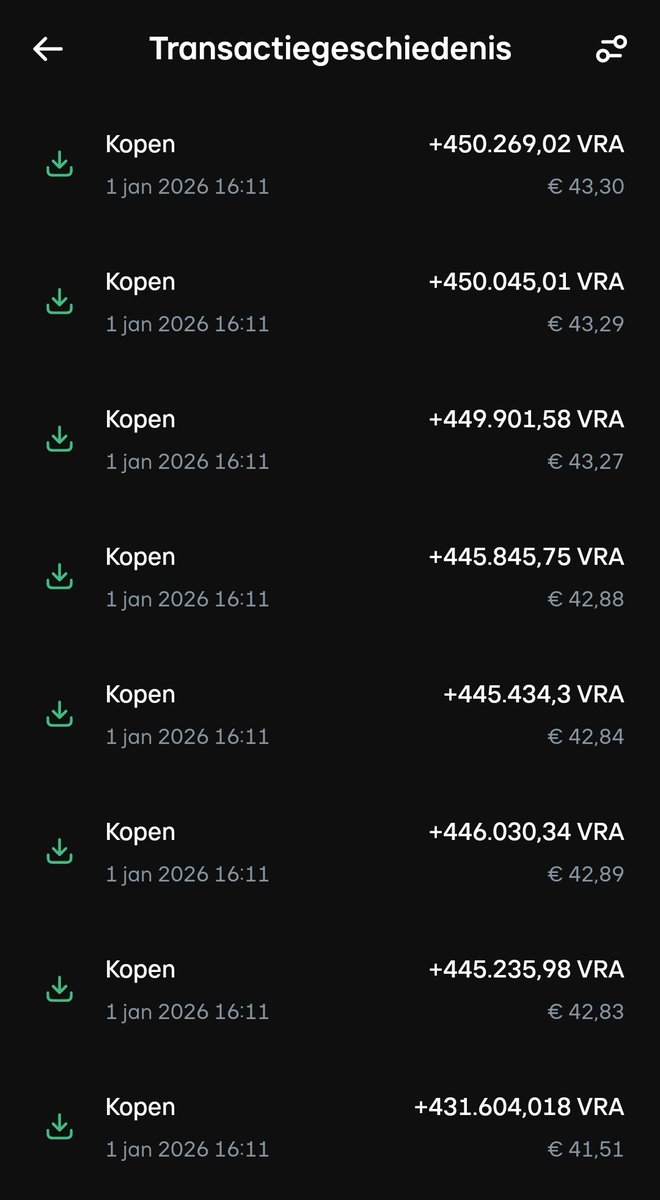 1 buy you outsmart this man : 20 Mill $VRA if you have €1700 it , 17 K easy  soon ! #VRA @verasitytech #crypto Crypto can make crazy comebacks dont be  scared