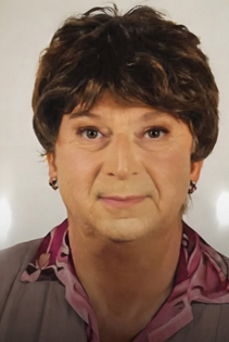 0xSweep's tweet image. This guy literally dressed like his dead mom to get her $61,000 pension per year 😭🥀