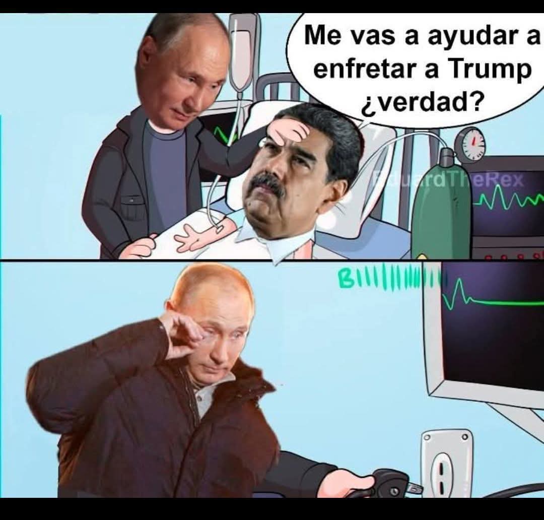 ErnestoHuevada's tweet image. "Tiembla Trump, Putín advirtió que defenderá a Maduro si USA ataca Venezuela".
