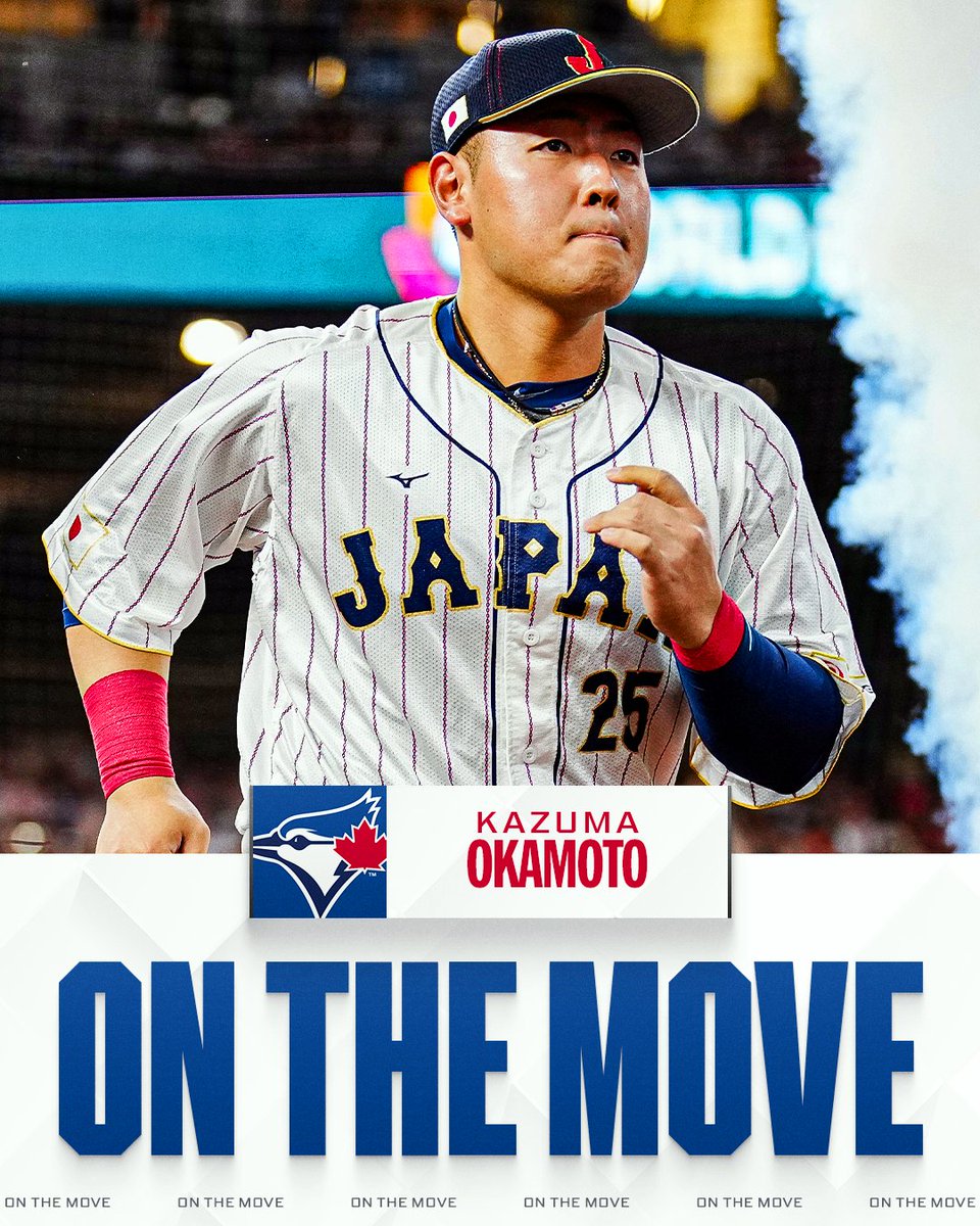 Blue Jays, 1B/3B Kazuma Okamoto reportedly agree to deal, per multiple reports including @MLBNetwork insider @JonHeyman.