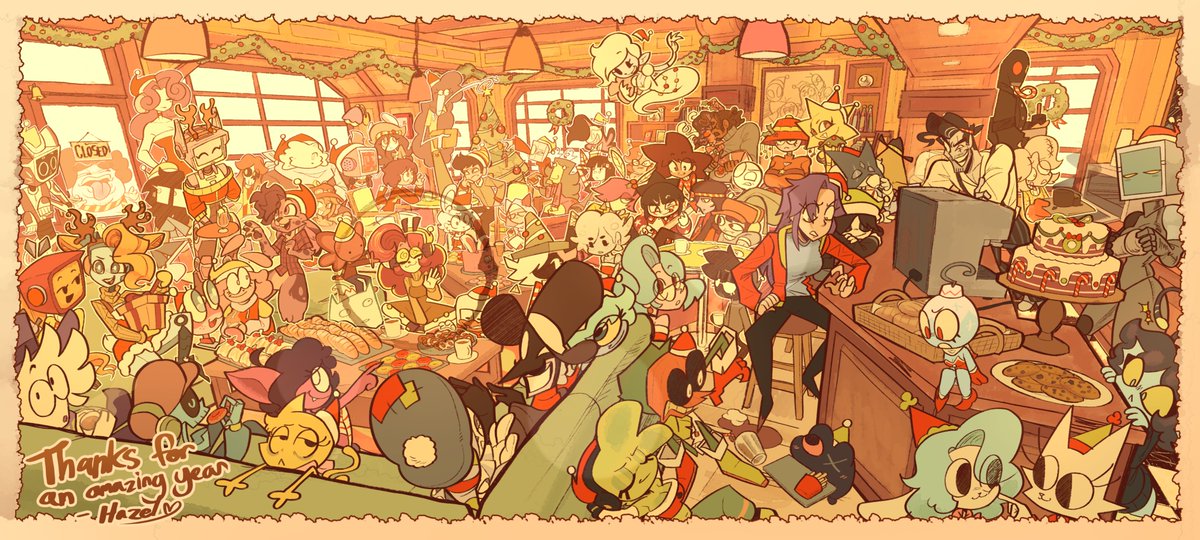 Jazzy_Schmazzy's tweet image. Better late than never, I guess?

Happy Holidays to my moots!(?) WOO 2026!! 🎄🎄🎅