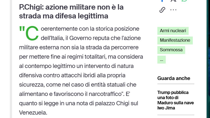 Meloni riesce a vincere il premio per la dichiarazione più insulsa del giorno. Neanche servo muto. Servo idiota.