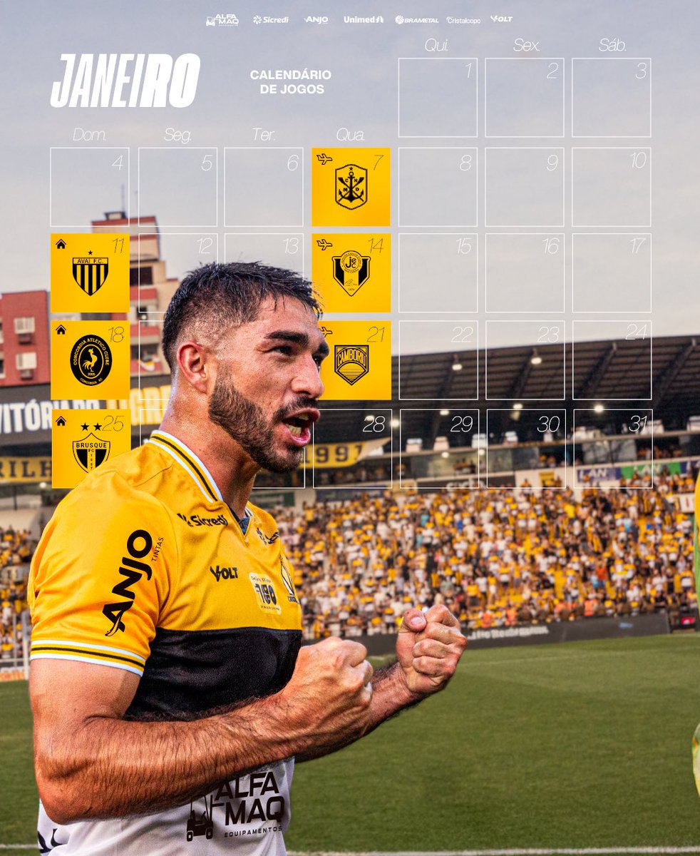 Falta pouco para nossa estreia no Campeonato Catarinense!💪🐯