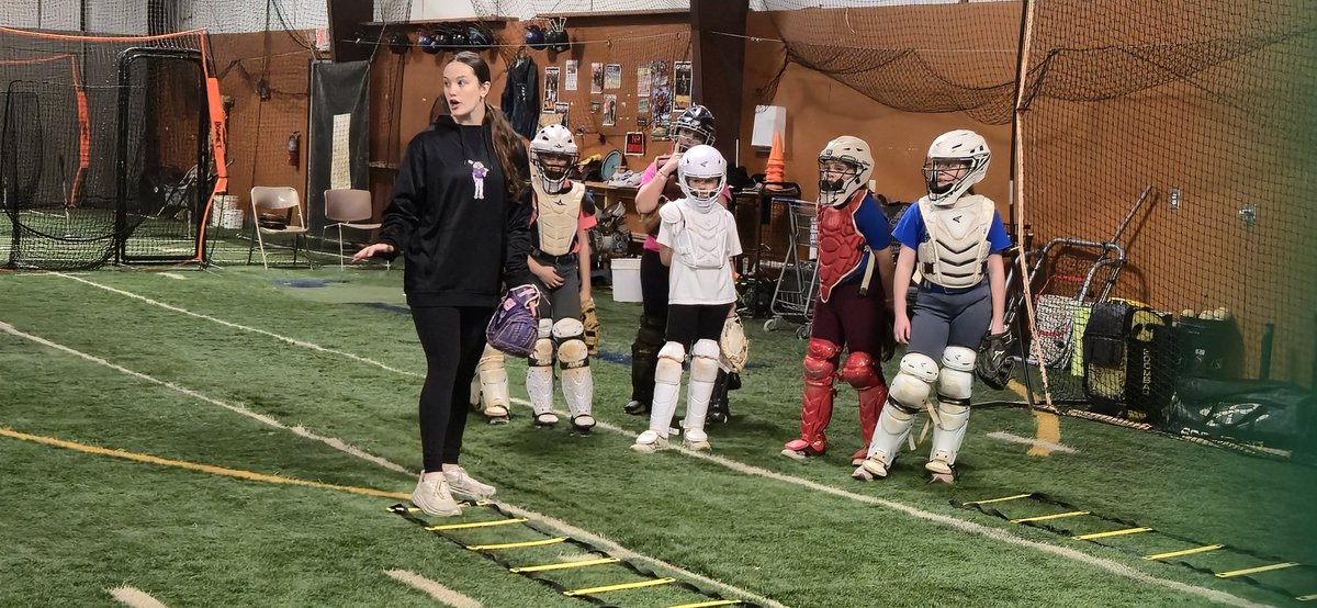 Thank you <a href="/AllenWoodTow/">Allen Wood</a> for allowing me to host two Catching clinics in December. I love being able to share and give back what I can and these ladies have bright futures ahead. Thank you for letting me be a small part of your journey.  Remember always believe  in yourself and