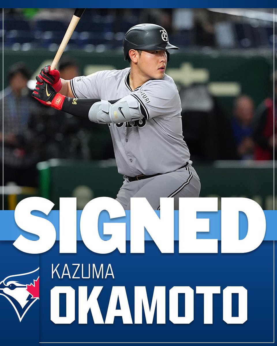 Kazuma Okamoto and the Blue Jays are reportedly in agreement on a contract.