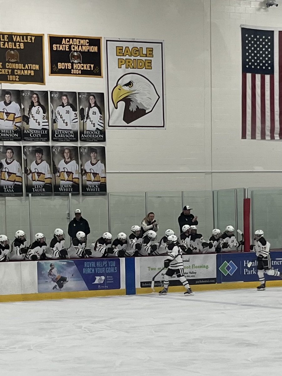 Leila K puts the Eagles in front 1-0 vs Lakeville South.  #EaglePride
