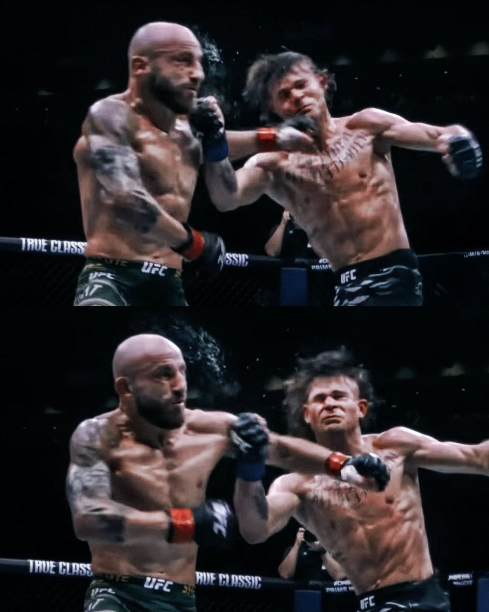 Full_Violence's tweet image. Last time Alexander Volkanovski and Diego Lopes fought, we got one of the most cinematic shots in UFC history… 😳