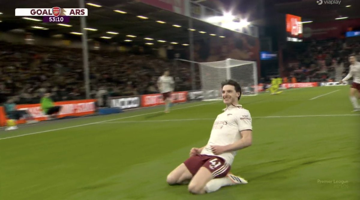 afcstuff's tweet photo. THAT MAN. DECLAN RICE. ☄️ https://t.co/DSrBz56aaS