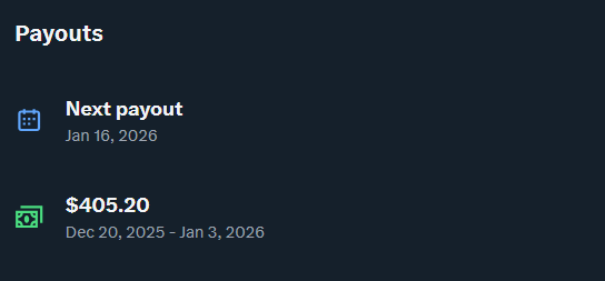 My parody account just reached $10,535.20 ARR