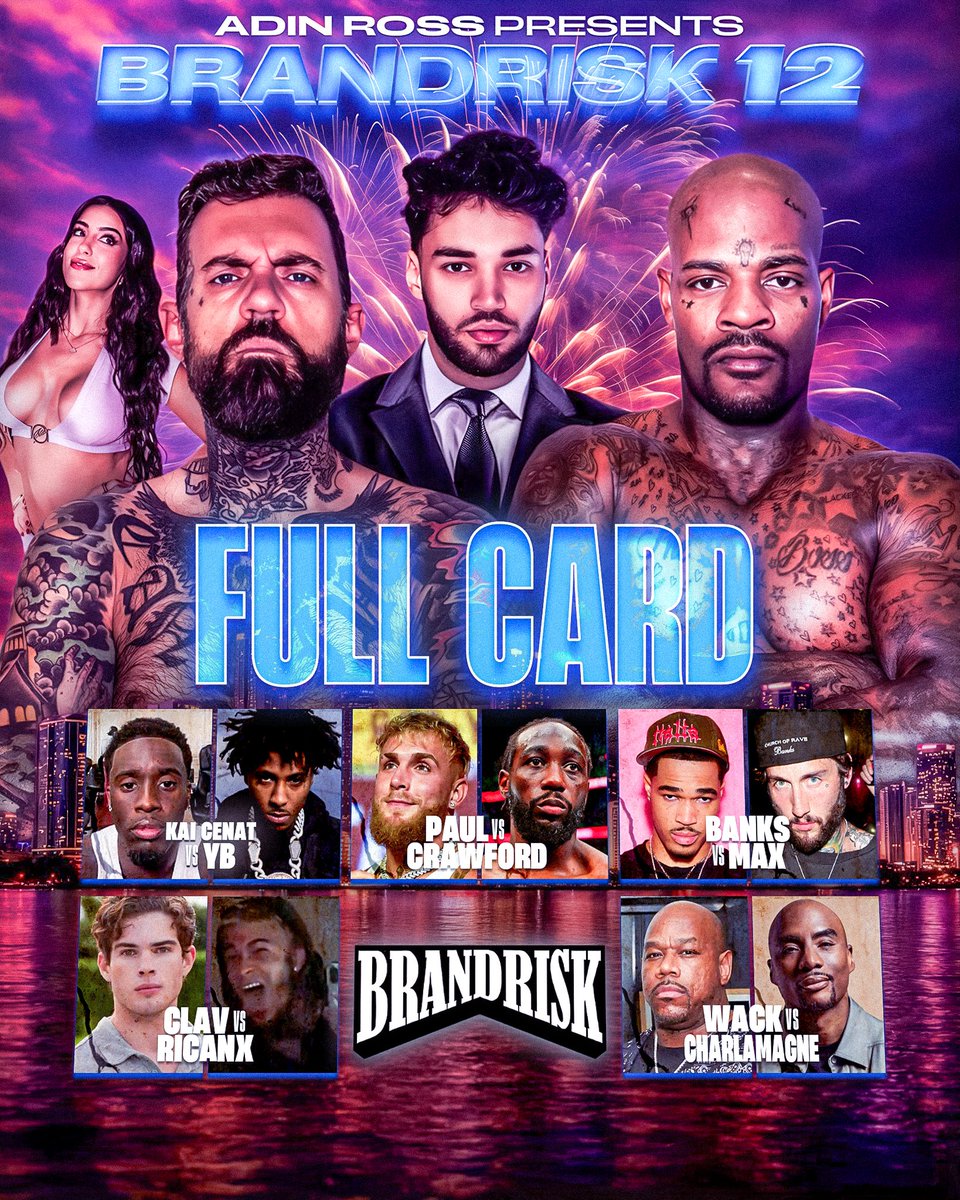 Kick_Champ's tweet image. Adin Ross’s Brand Risk #12 card is absolutely stacked 🔥
