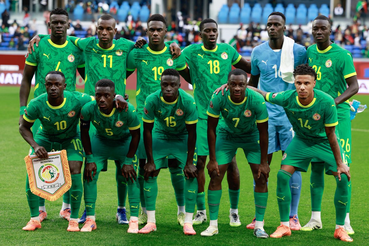 Fall_Dams's tweet image. 🇸🇳 ⚽️⚽️ Gueye ⚽️ Mbaye. Le Sénégal en quarts 🦁 #UCL #CAN2025 #Villarreal #PSG