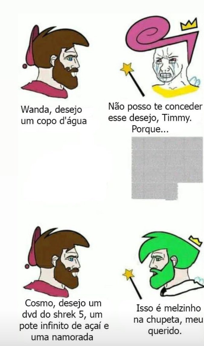 thiagochareti's tweet photo. diferença de COSMO e WANDA muito bem explicada em uma imagem https://t.co/Ht3iqI8dEO