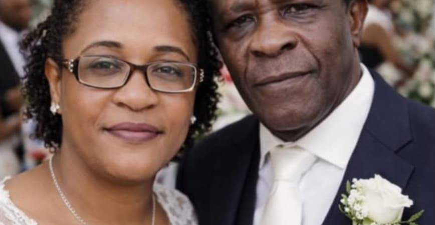caribbeannewsuk's tweet image. #GRENADA: Former Prime Minister Keith Mitchell, earlier this week married his long-time companion 41-year-old Ophelia Wells at the age of 79. The auspicious ceremony took place privately near Pigeon Island in #SaintLucia.