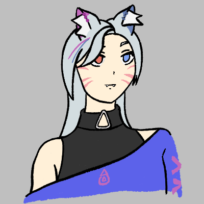 CigiWaters's tweet photo. Spent today's drawing practice eyeballing Nyara from a few videos. Didn't find her ref sheet until I went to post this, but I think I did decent enough between my basic skills and YT compression '''>_>
#nyart https://t.co/mkdu3KDLeC