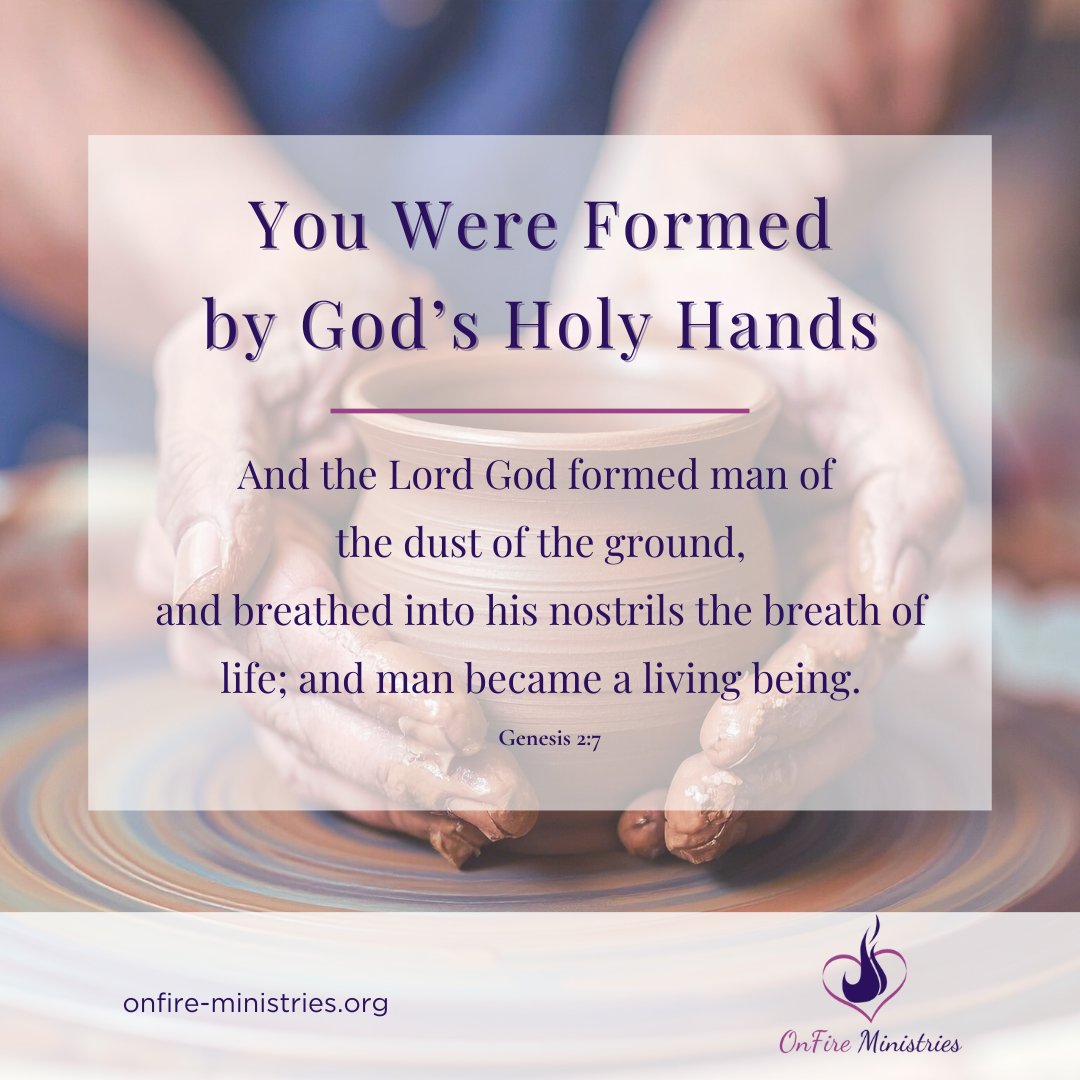 PatDomangueOFM's tweet image. God didn’t create humanity from a distance.
He formed us with His hands and breathed life into us.
You were not created casually—you were shaped with purpose and care. That alone speaks of your value.#FormedByGod #IdentityInChrist #CreatedWithPurpose