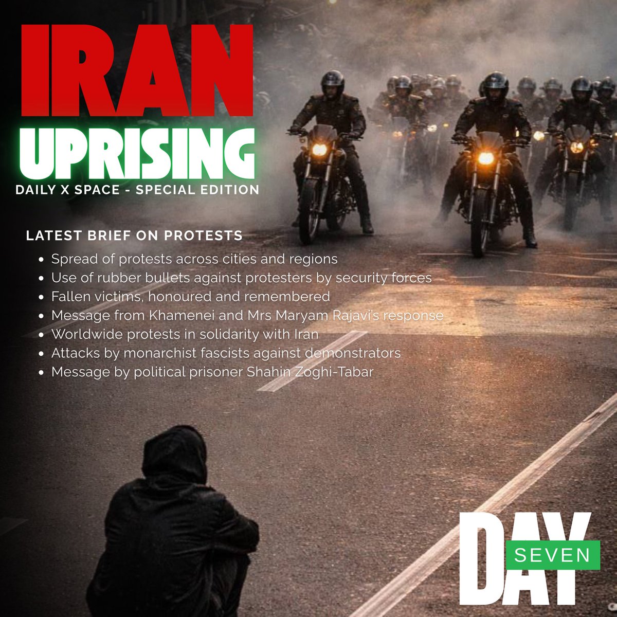 Join us for our upcoming Space discussing Iran's nationwide uprising and recent developments! x.com/i/spaces/1BRKj…