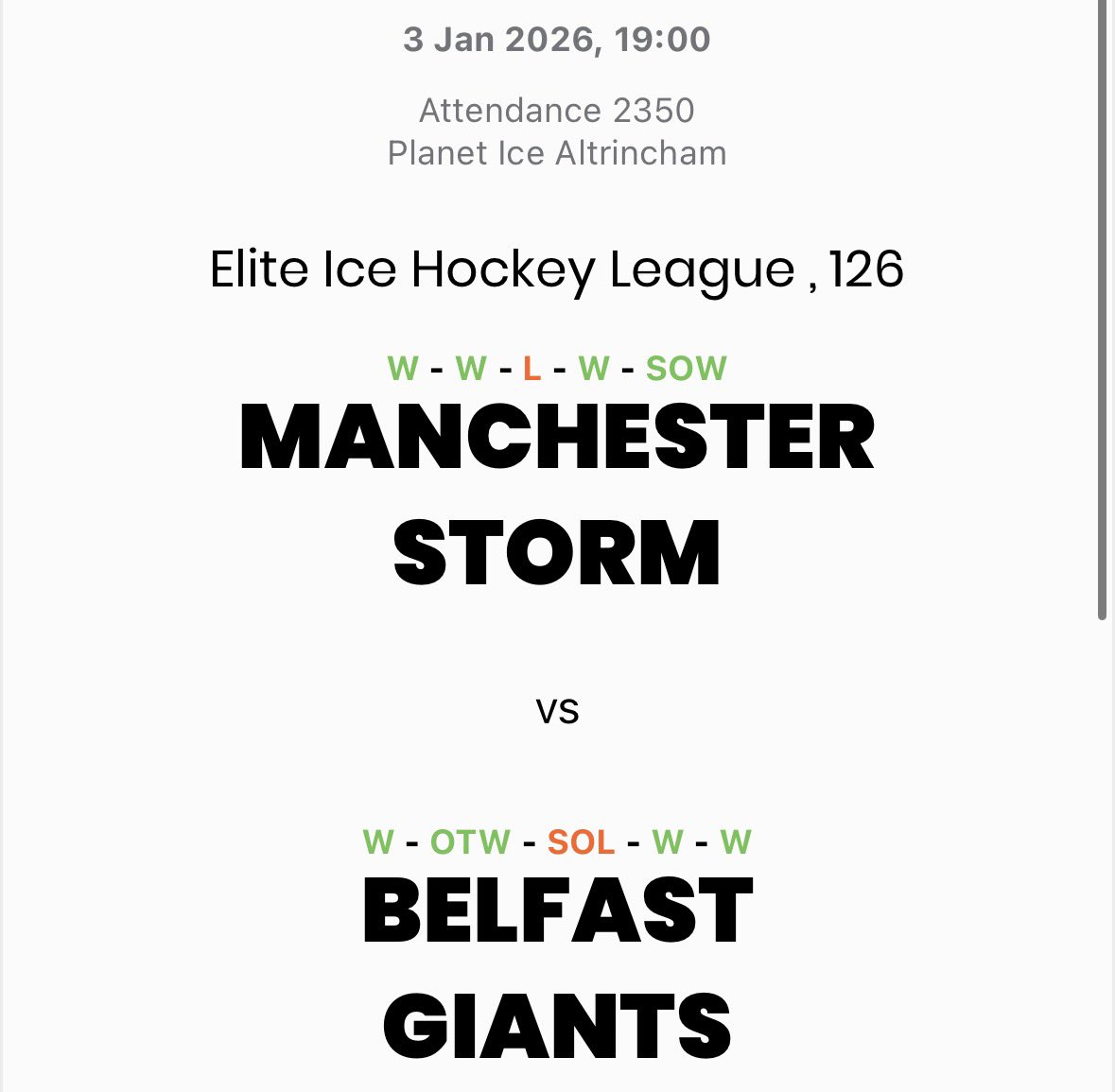 Tuned in to tonight’s game Dizzyfish sponsored  <a href="/Mcr_Storm/">Manchester Storm | #TakeShelter</a> v Dizzyfish sponsored <a href="/BelfastGiants/">Belfast Giants</a> should be a cracker guided by the best in the biz <a href="/6004Hotshot/">Max Artis</a> #stormtv