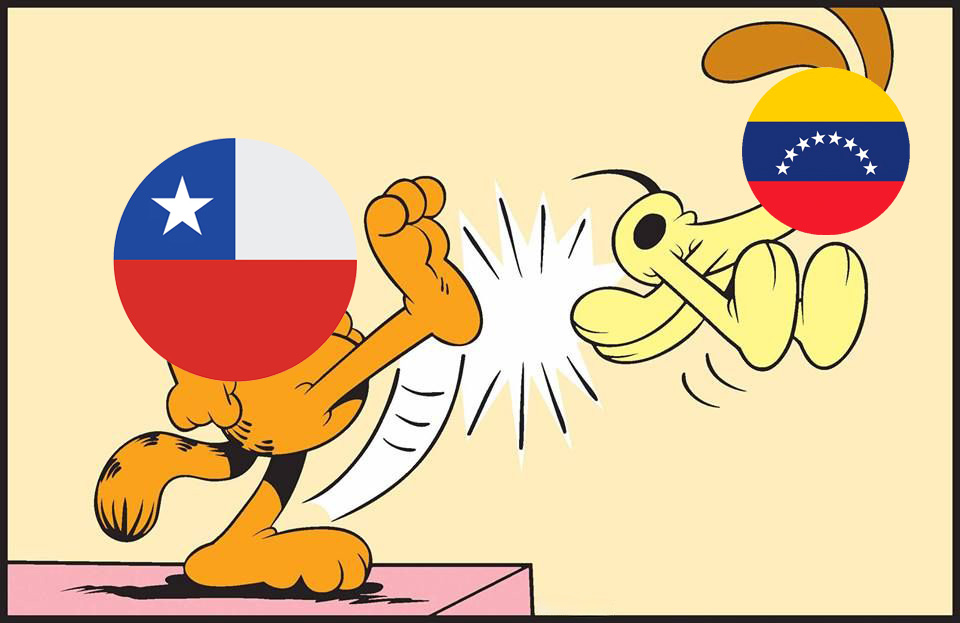 Listo venecos culiaos, hora de volver a su basurero.