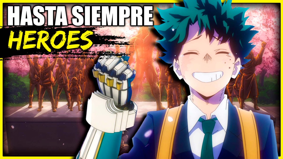 Lolweapon's tweet image. ¿Rompió BOKU NO HERO ACADEMIA la maldición del Shonen?
Y solo llego 2 semanas tarde!
youtube.com/watch?v=ZEQxY-…