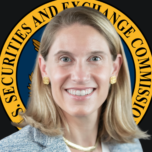 Cointelegraph's tweet photo. 🇺🇸 NEW: Crypto skeptic Caroline Crenshaw announces her departure from the SEC. https://t.co/GIntqhW392