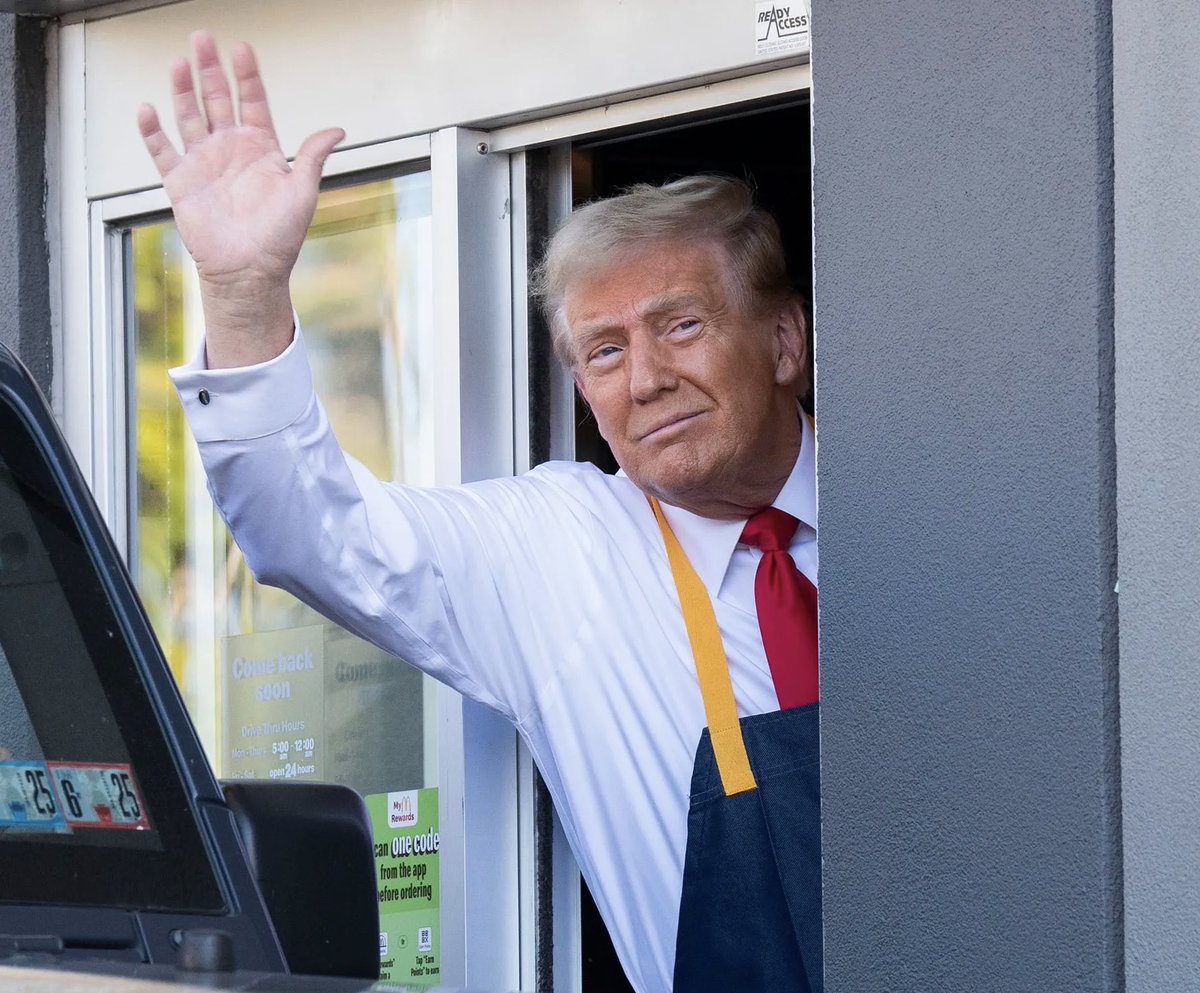 catturd2's tweet image. Breaking … 

A former McDonald’s worker just liberated Venezuela.