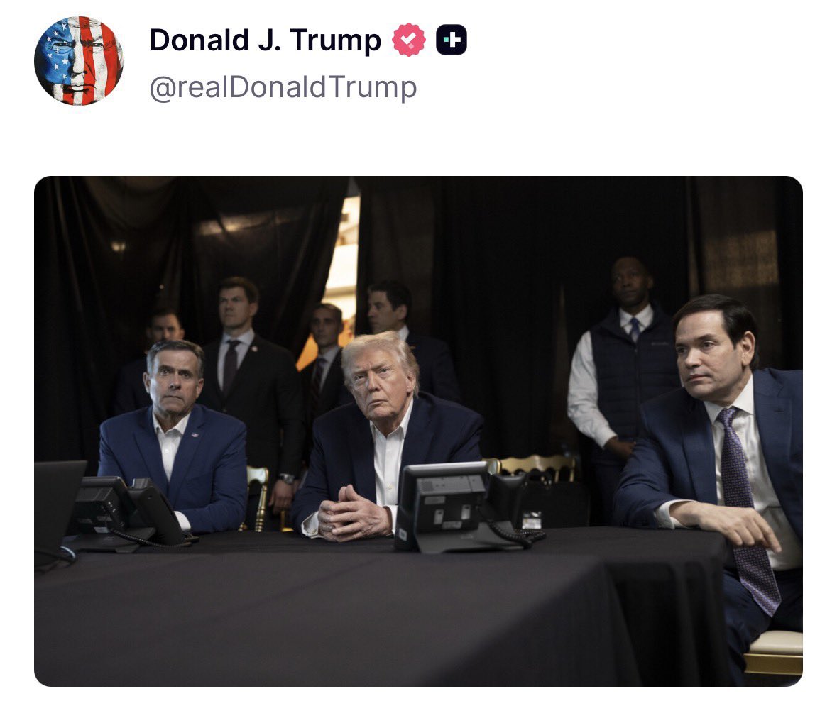 WarClandestine's tweet image. It’s important to note, that the person closest to Trump throughout this operation, was CIA Director Ratcliffe.

Maduro was a CIA/Deep State asset.

I think Trump is signaling the house has been cleaned and the CIA has returned to its intended function. In addition, I think Trump…