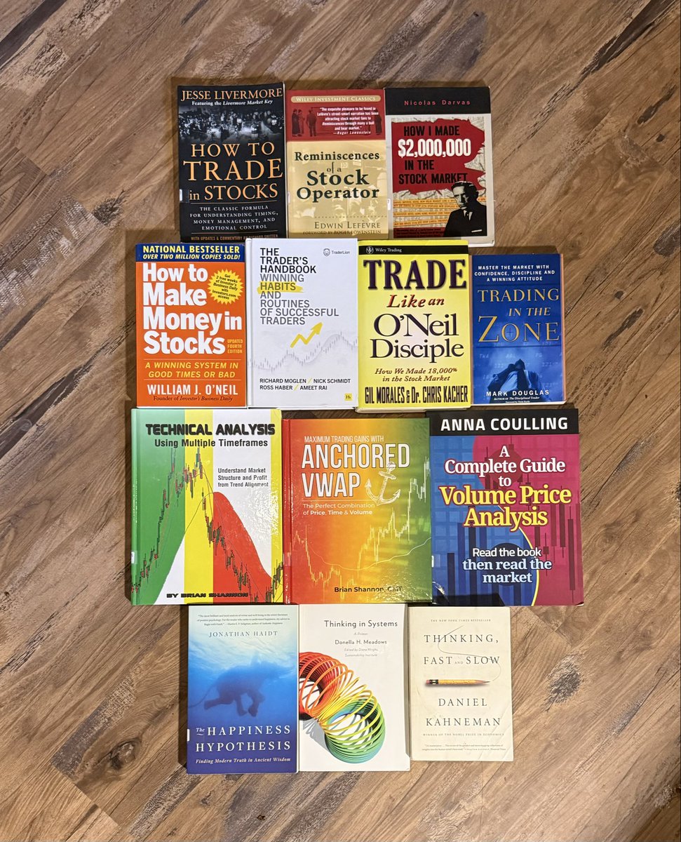 Everyone is posting their lists of must-read trading books and here’s mine. I truly think these 13 books are all you ever need to be a successful trader (and to be honest, you could get by with much less). Charlie Munger often talked about building mental models across a wide