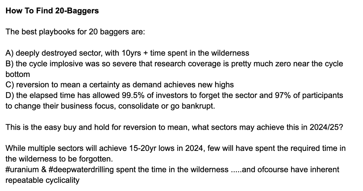 marketplunger1's tweet photo. How To Find 20-Baggers

Via @BULLReturns https://t.co/B7t88v5m34