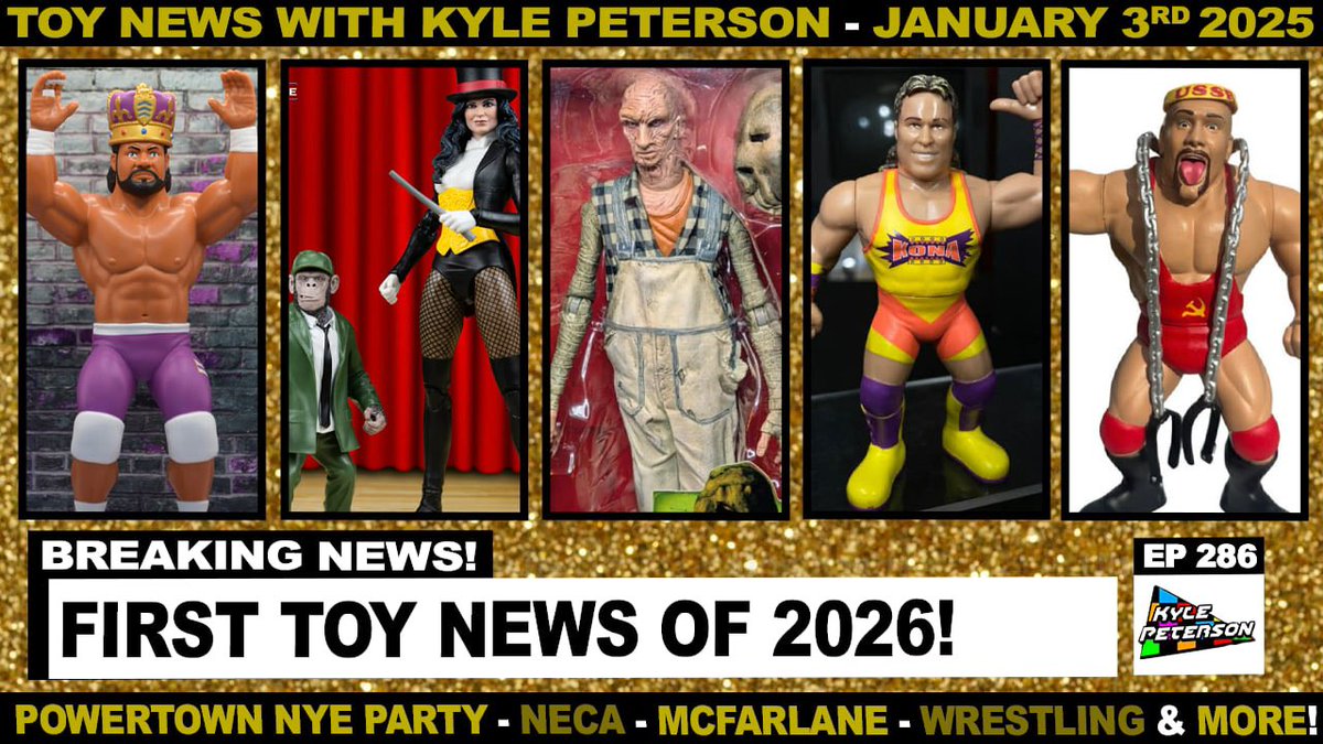 sirpaul64's tweet photo. The Very First Toy News of 2026! Actual Powertown News?!?!? https://t.co/7QpUwigMAK #toynews #toys #actionfigures #Powertown #wrestling https://t.co/sQDk85scDU