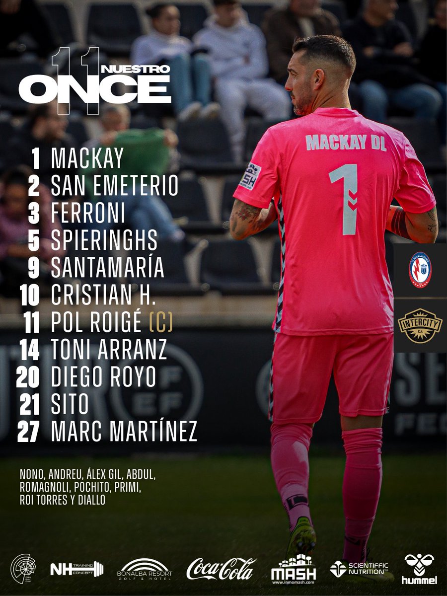 🫡 Nuestro once 🆚 <a href="/RMajadahonda/">CF Rayo Majadahonda 🤍⚡️💙</a>