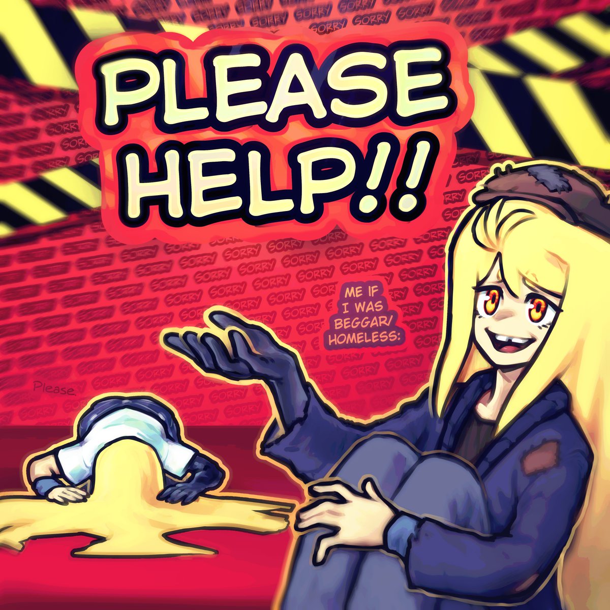 I hate to beg, but I must be honest with myself.
I'm struggling, and money is a bitch! I don't think I'm being controversial when I say that...

long story short:
I've been trying to help my parents pay the mortgage!
1/5 🧵