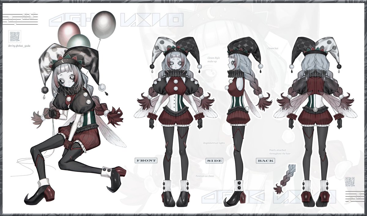 ⋆｡°✩ Jester Outfit Design Reveal ✩°｡⋆

you've met me in a very whimsical time in my life

⟡ art + design @/okai_yuda