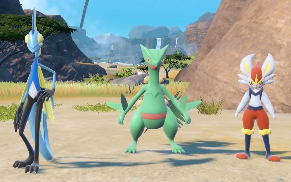 Jester_Pyro_Bun's tweet image. Inteleon, Sceptile, &amp;amp; Cinderace :3

#Pokemon #PokemonScarletViolet #Inteleon #Sceptile #Cinderace