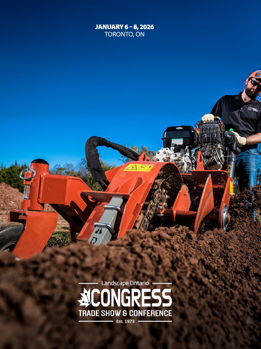 There’s still time to register for the Landscape Ontario Congress Show! Find us at Booths 838 &amp; 511 and use the code BRAN838 to go for free: bit.ly/4pDISQa