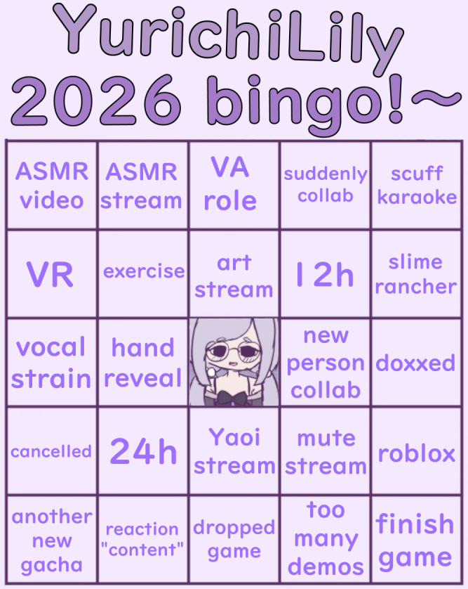 💮Happy New Year!～
💜let's hope that i get SOME of these spaces, not all of them please :3