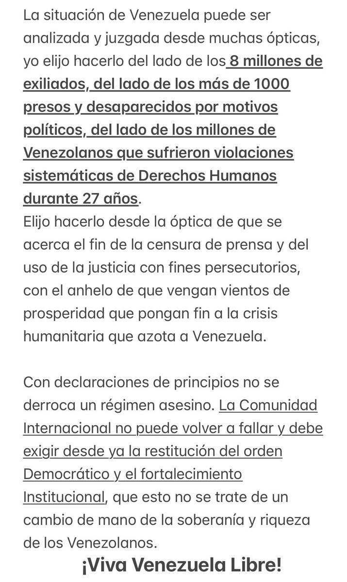 ¡Viva Venezuela Libre! 🇻🇪