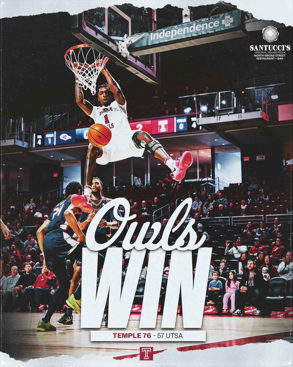 Temple Men's Basketball tweet media