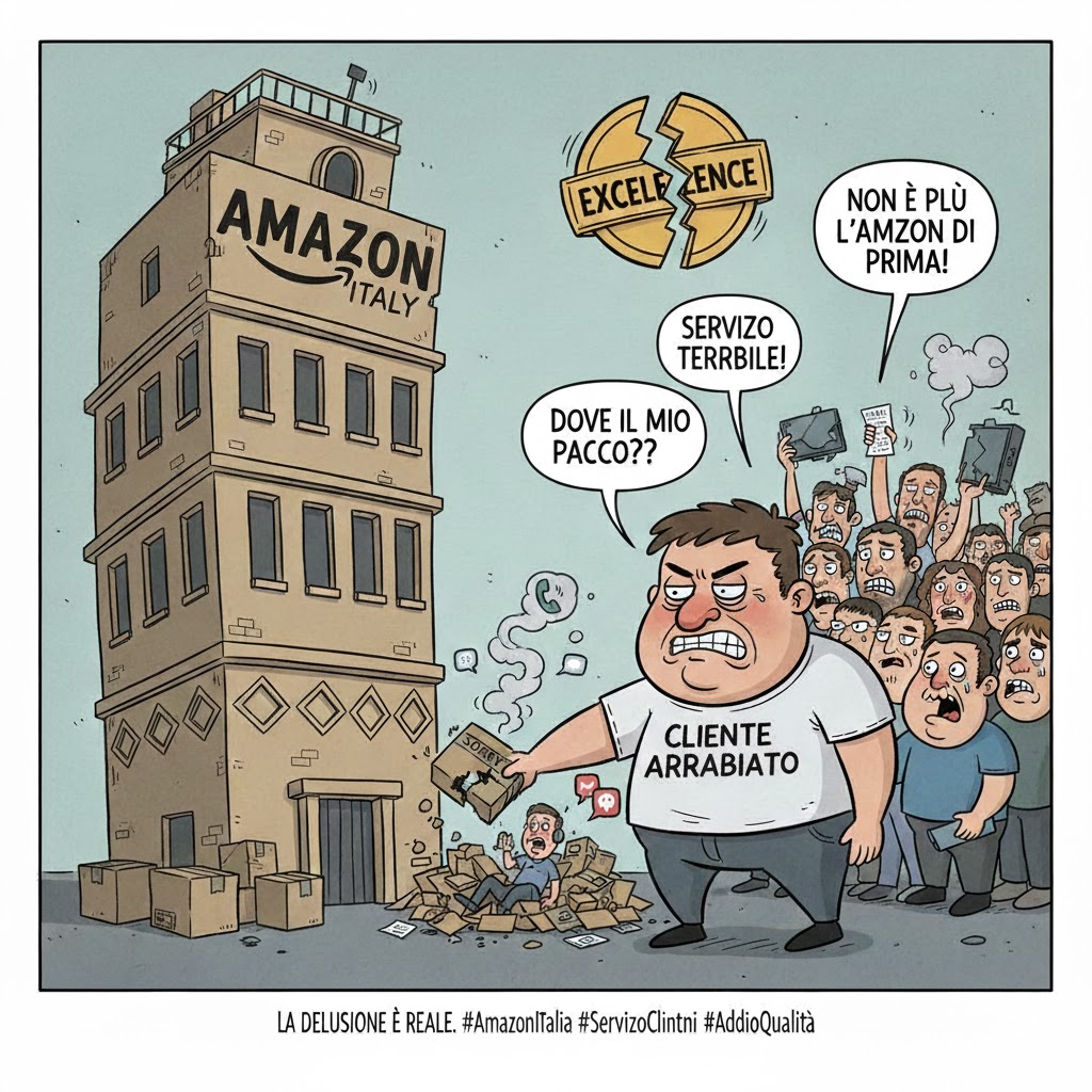 I start hearing more and more Italians saying Amazon is not what it used to be....what do you think?