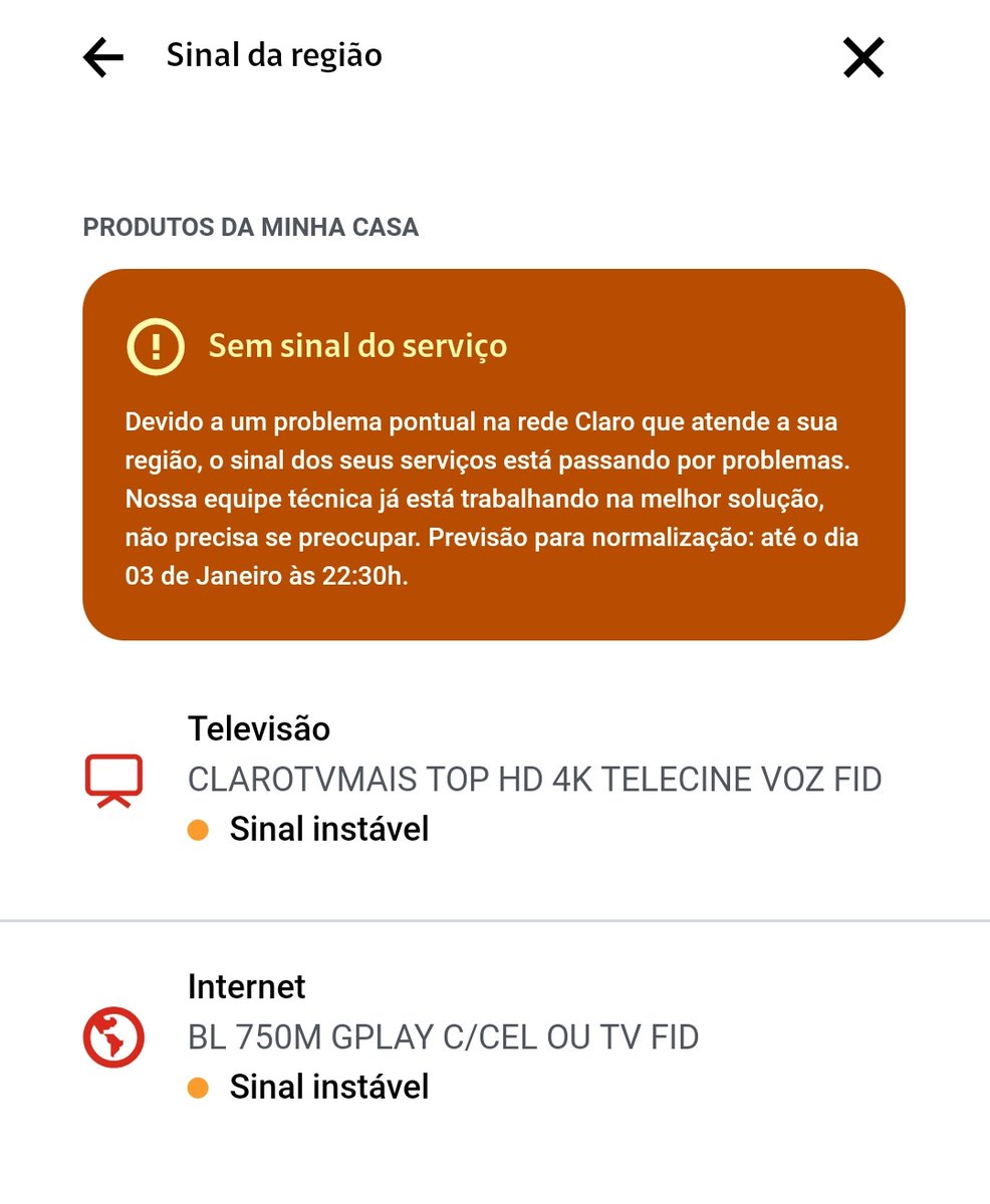 Buoro10's tweet photo. E nao ta nem chovendo hoje @ClaroBrasil .

Ja não basta os aparelhos terem explodido nos dias chuvosos, vocês não conseguem manter esse serviço de merda funcionando.

E o pior, o desconto na conta nunca vem. https://t.co/exJbEHSI18